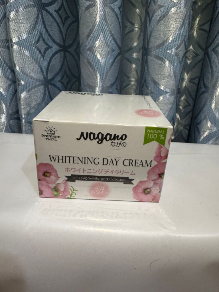 Nagano whitening day cream